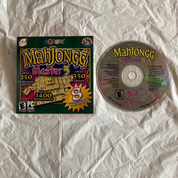 Vintage Mahjongg Master 5!Pc CD ROM Game - Picture 3 of 4